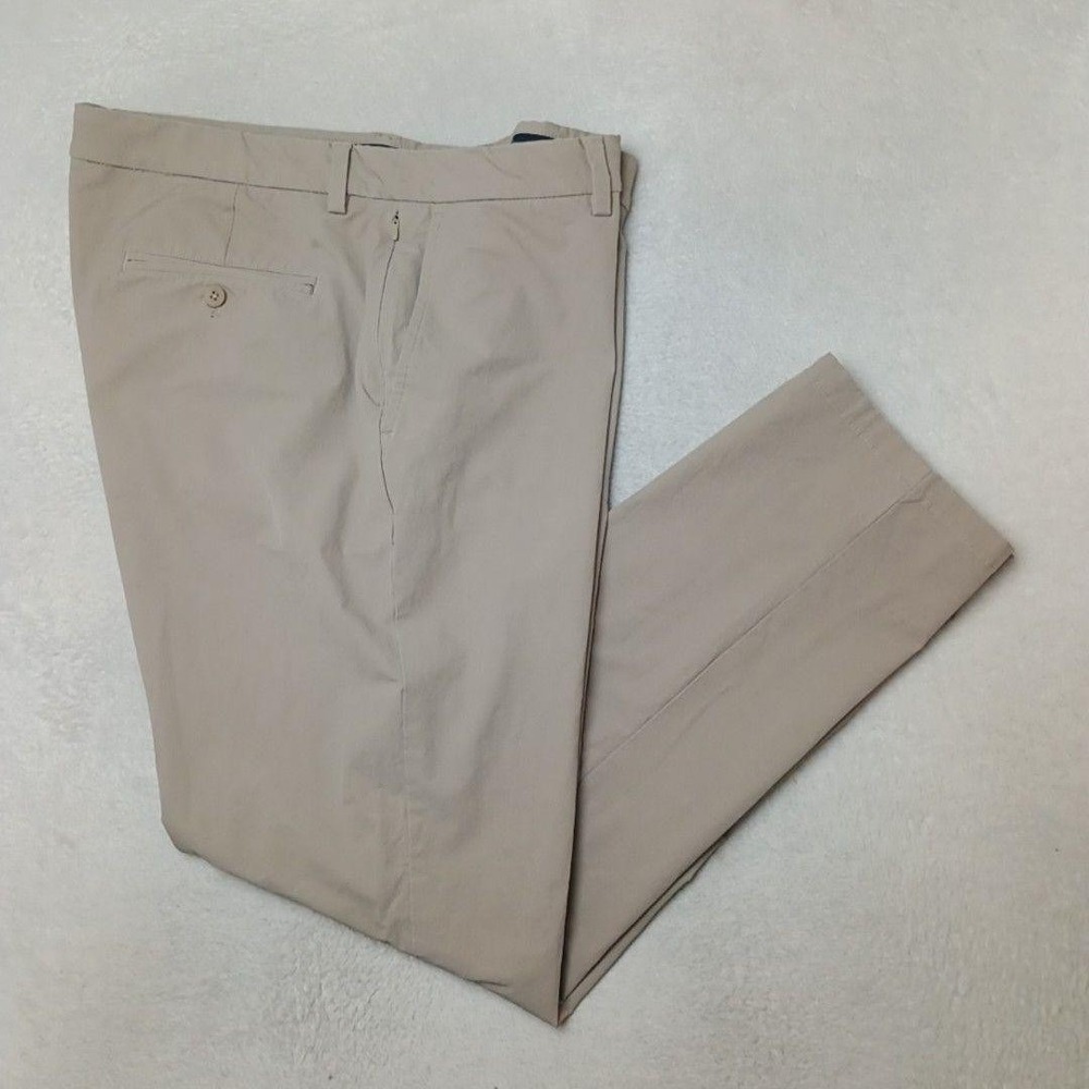 Vineyard Vines Pants Men 38x30 Beige On The Go Golf Chino Microfiber Stretch